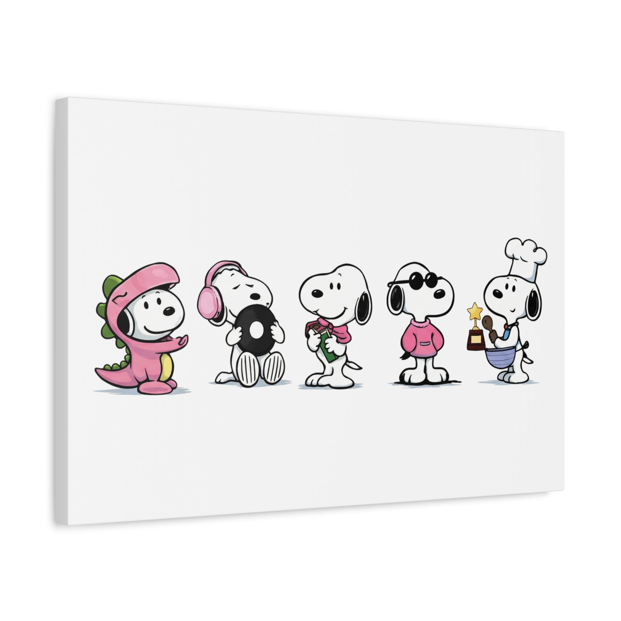 Snoopy Lineup Canvas