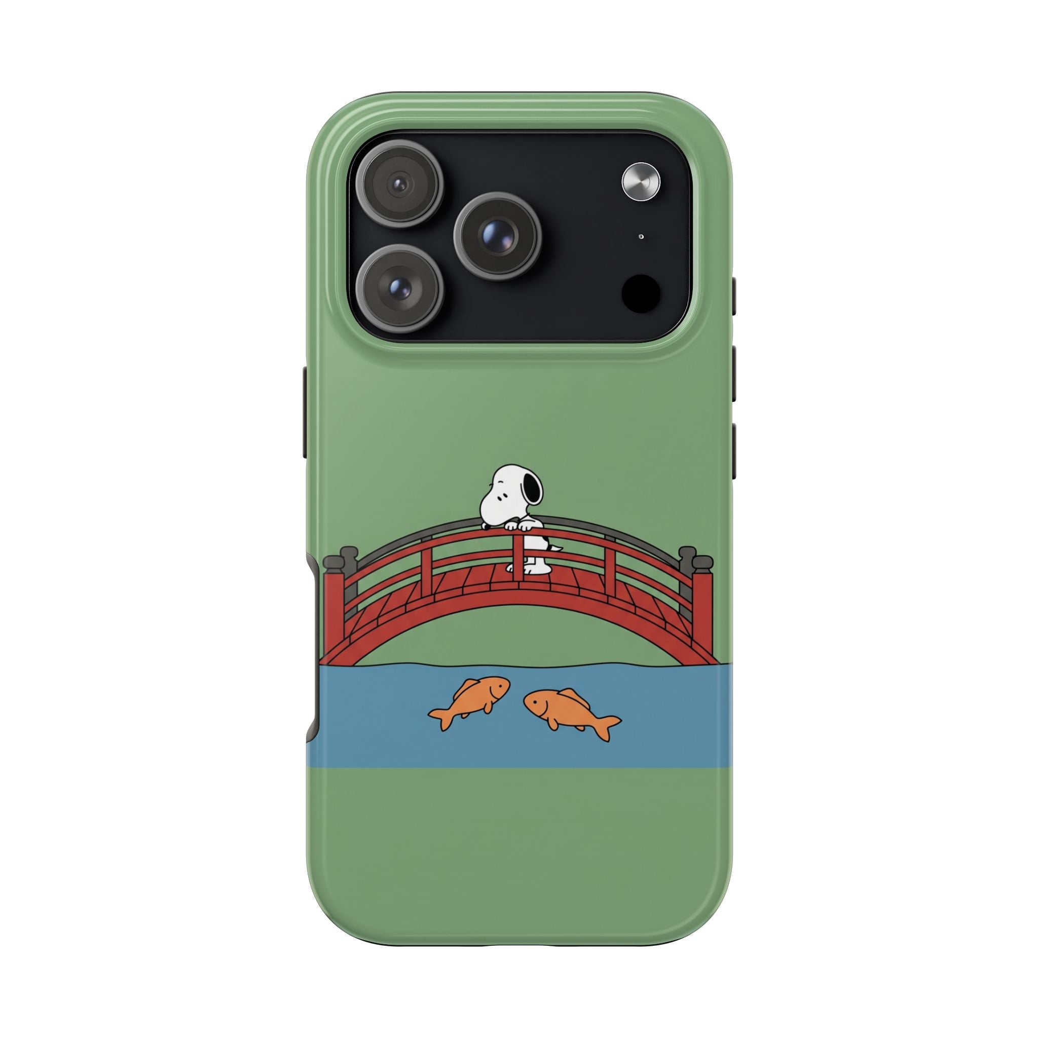 Koi Bridge Phone Case