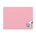 Snoopy on Laptop Canvas