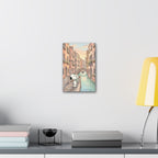 Snoopy in Venice Canvas