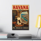 Snoopy Havana Poster Canvas