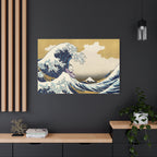 Great Wave Mashup Canvas