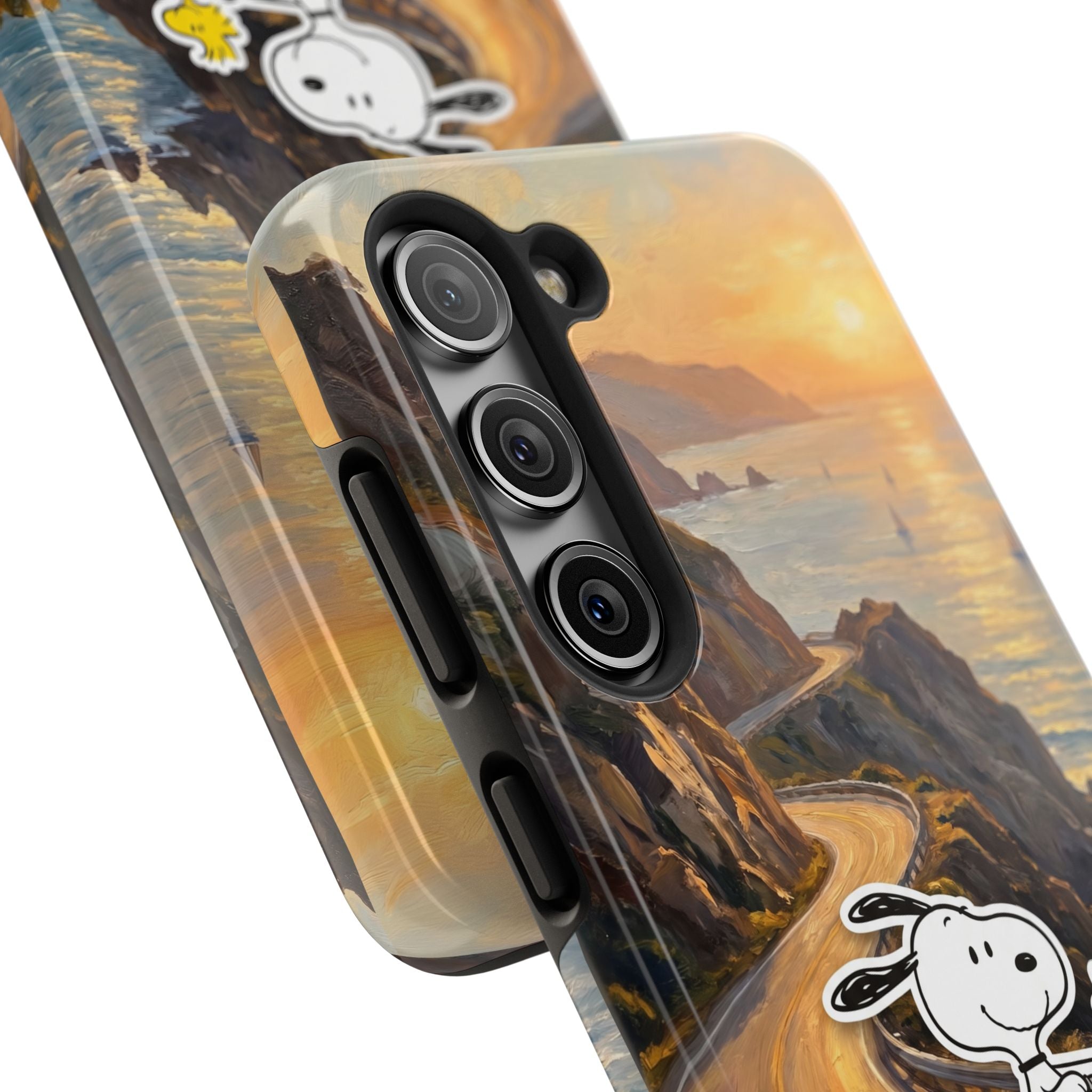 Snoopy Woodstock Bicycle Phone Case