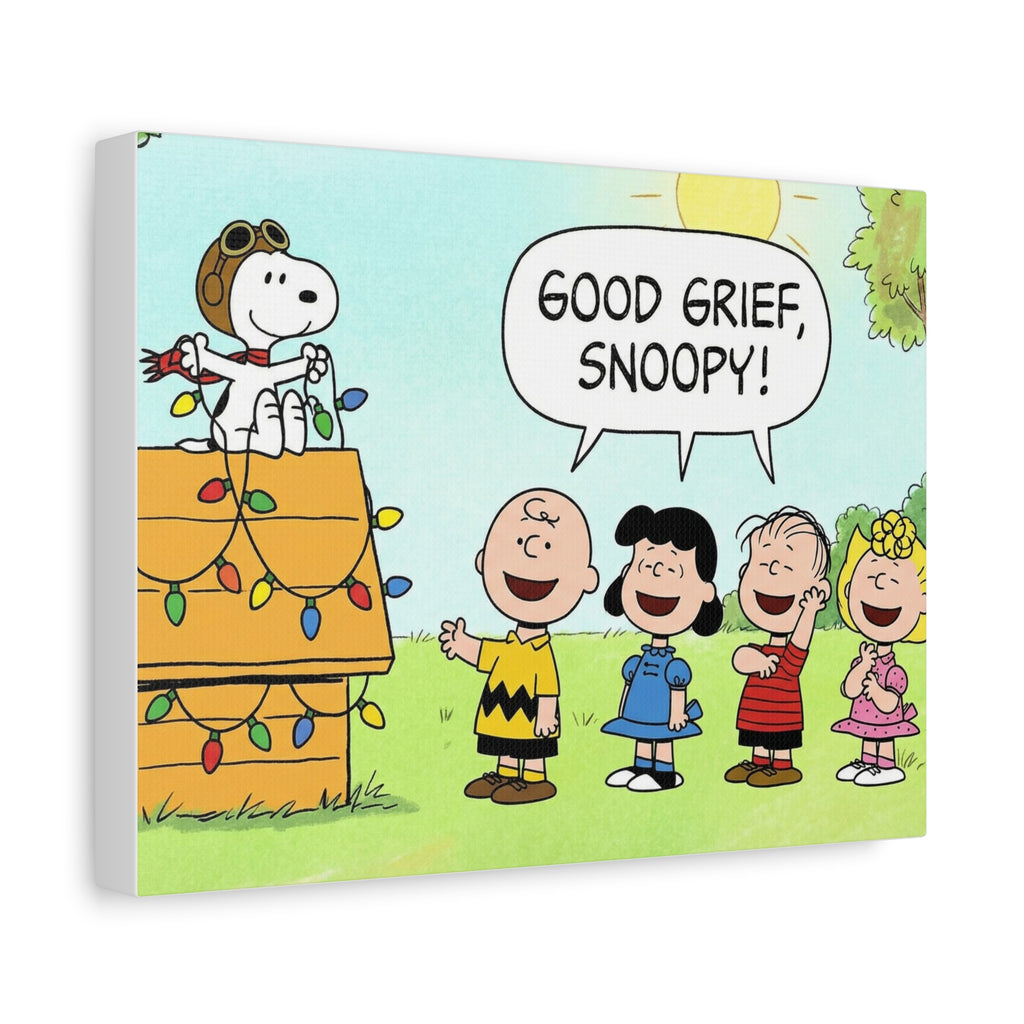 Good Grief Snoopy Canvas