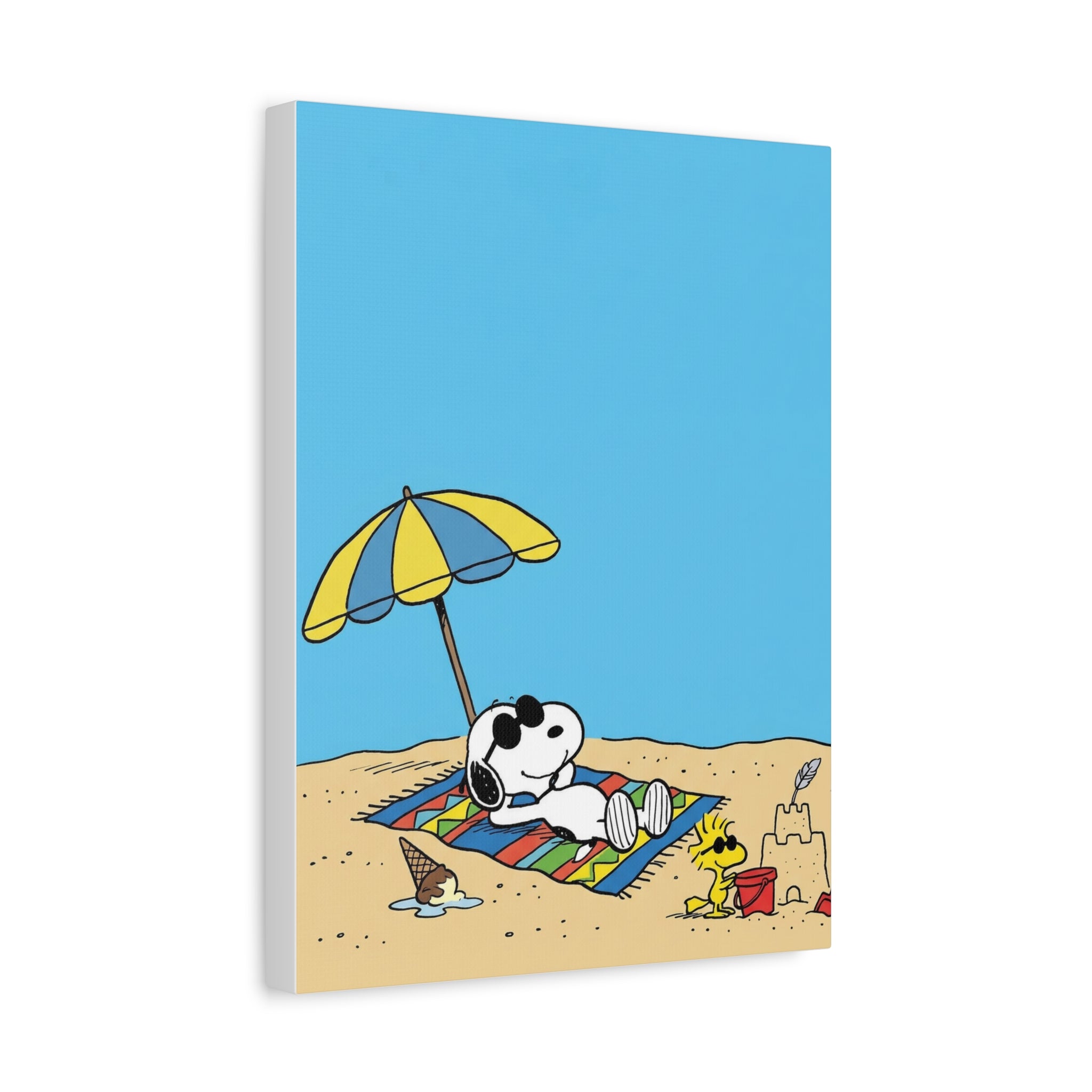 Beach Relaxation Canvas