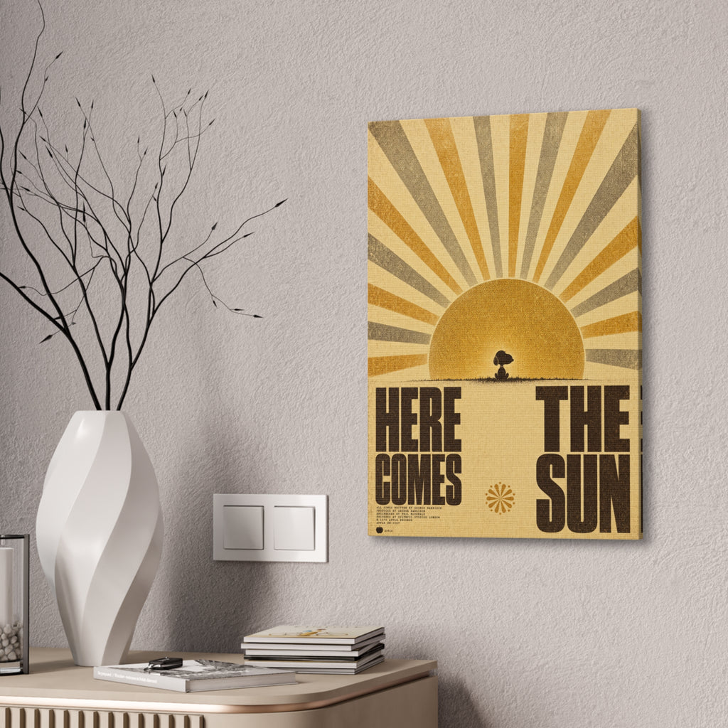 Here Comes The Sun Canvas