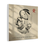 Zen Snoopy Woodstock Canvas