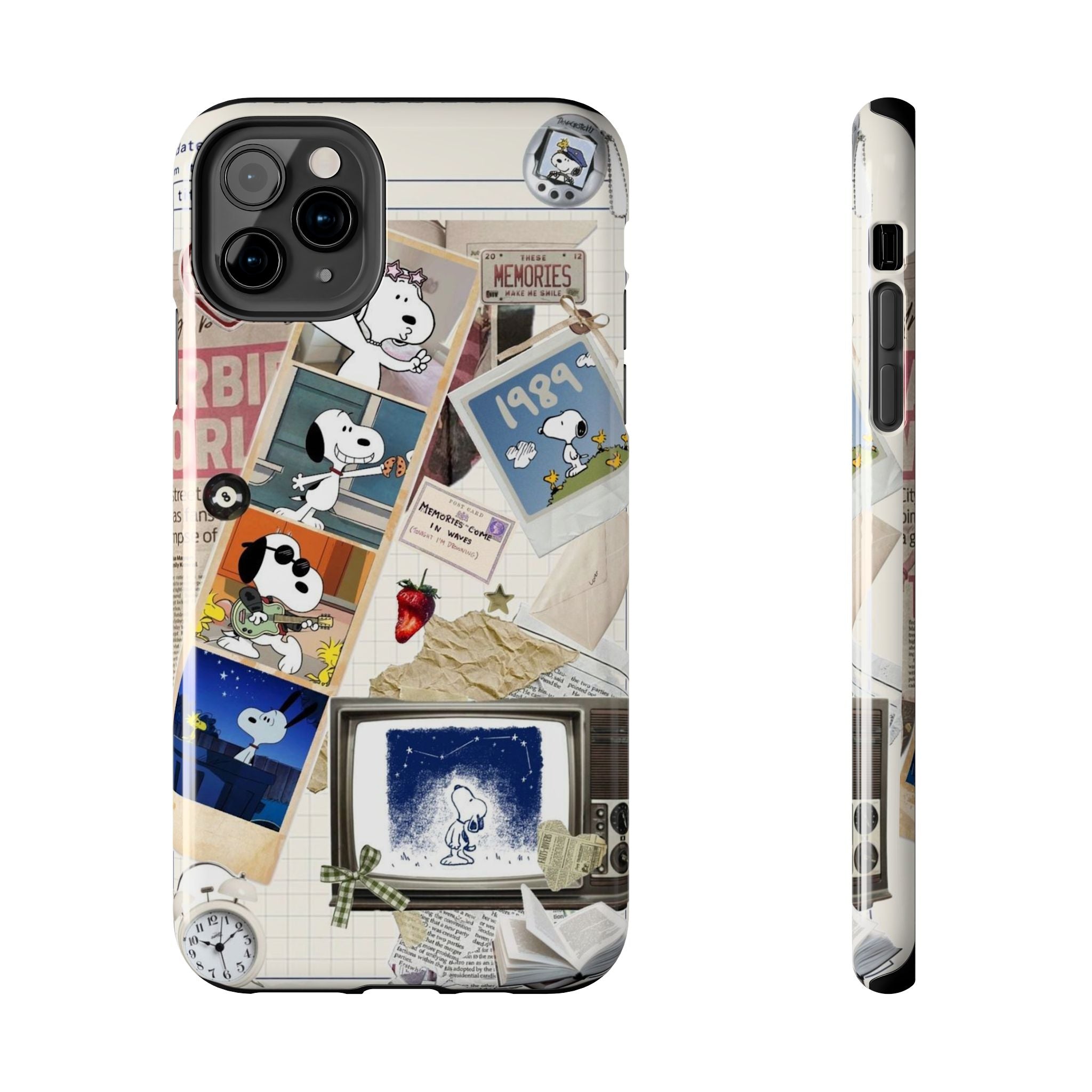 Retro Snoopy Collage Phone Case