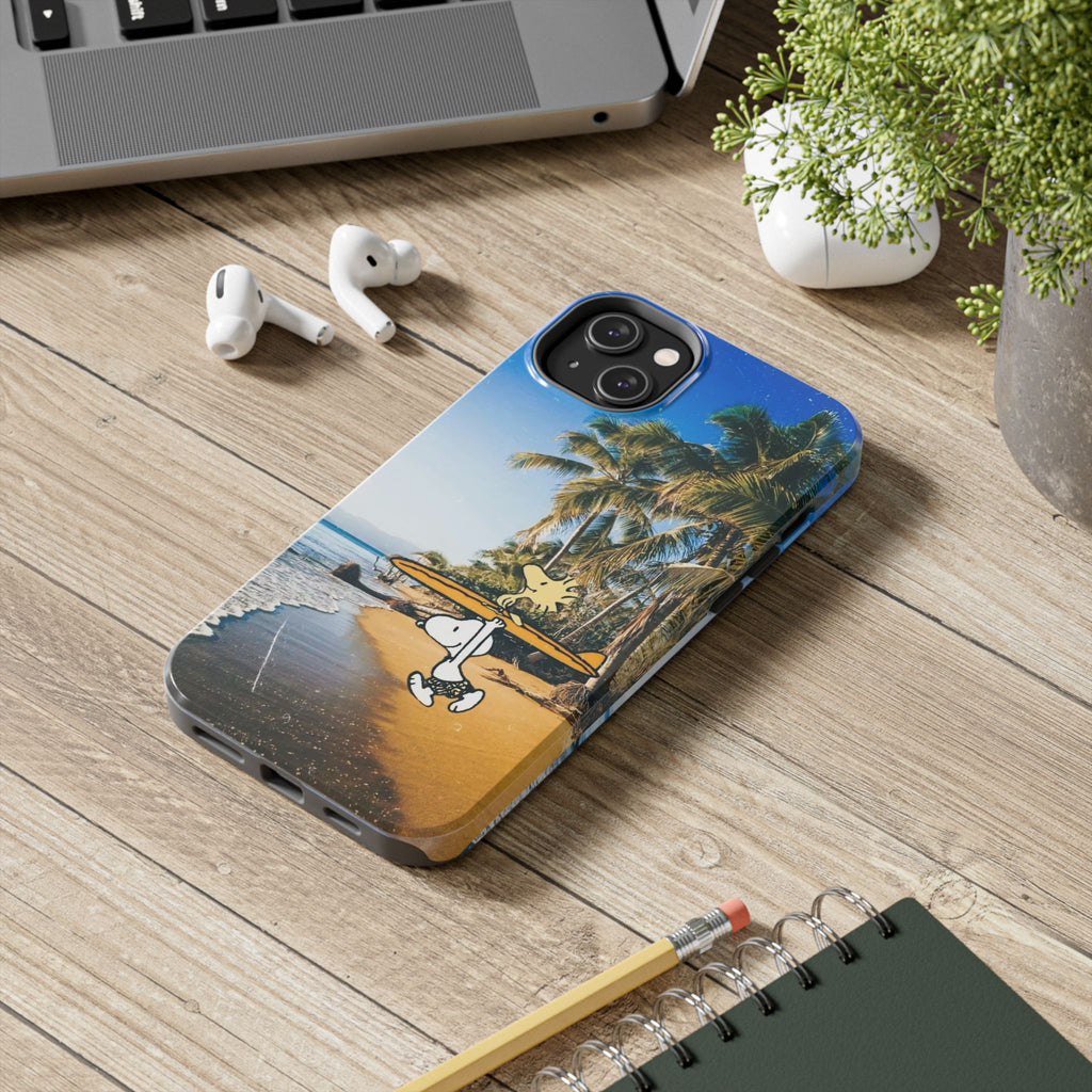 Surfing Beach Phone Case