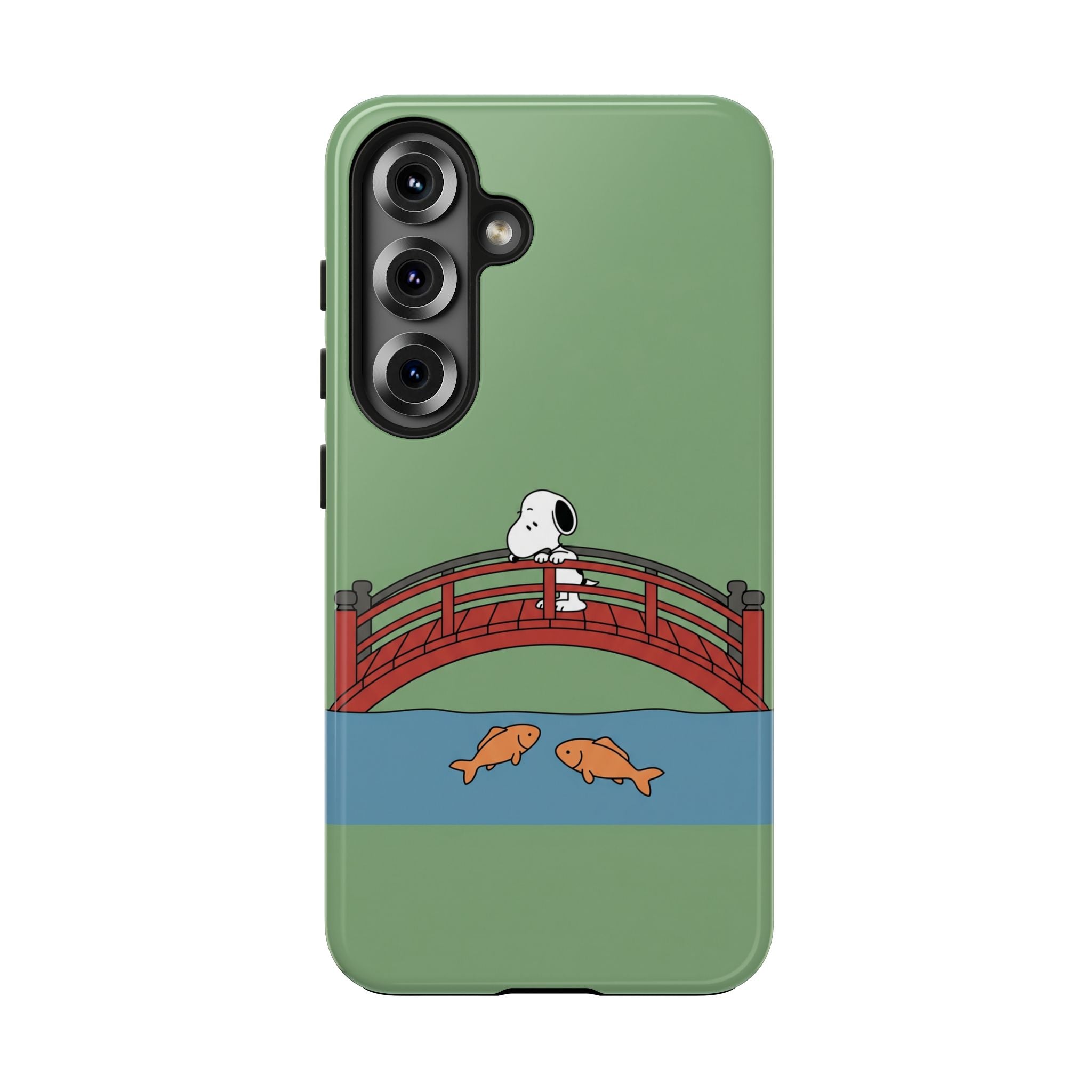 Koi Bridge Phone Case