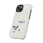 Snoopy Weightlifting Phone Case