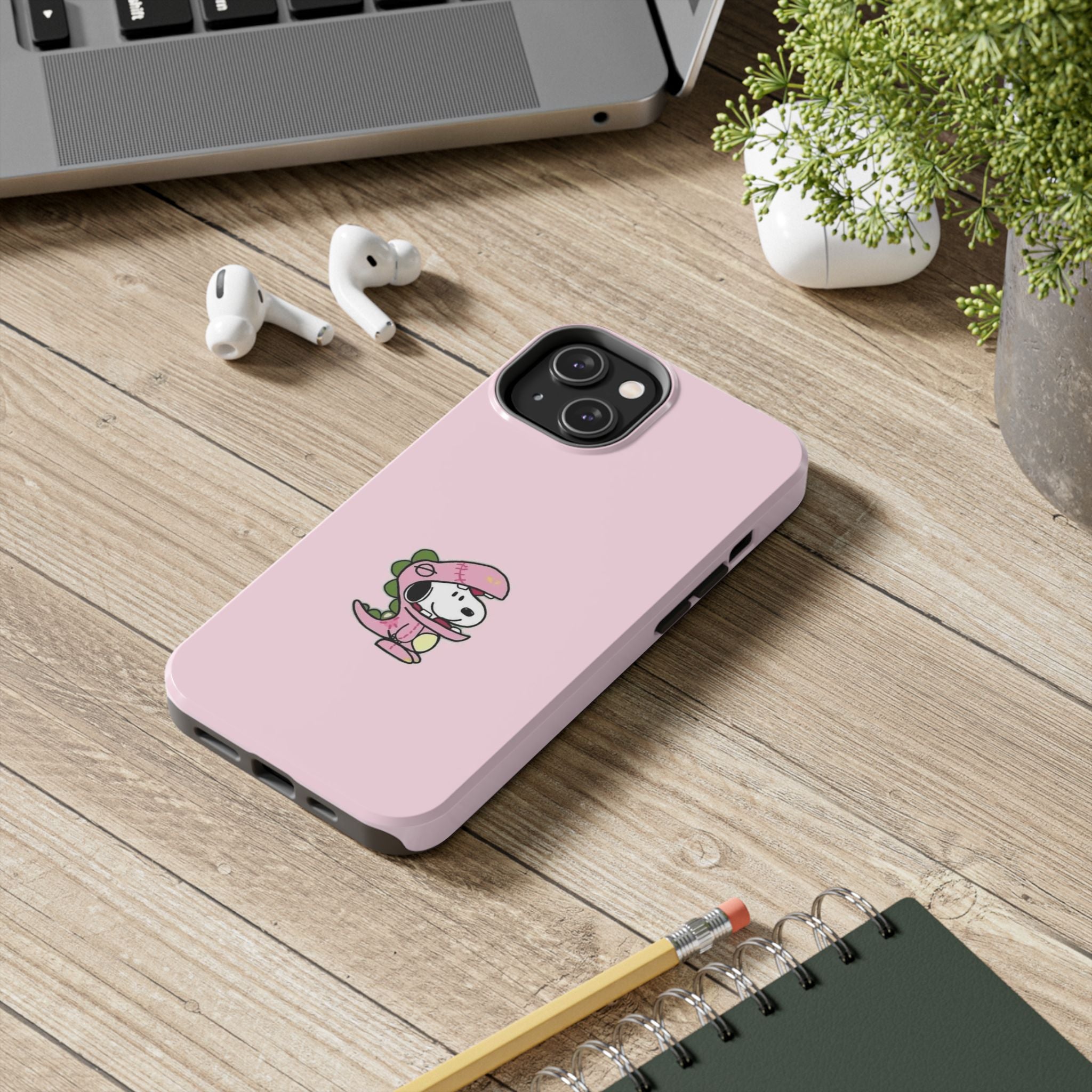 Snoopy Dinosaur Phone Case