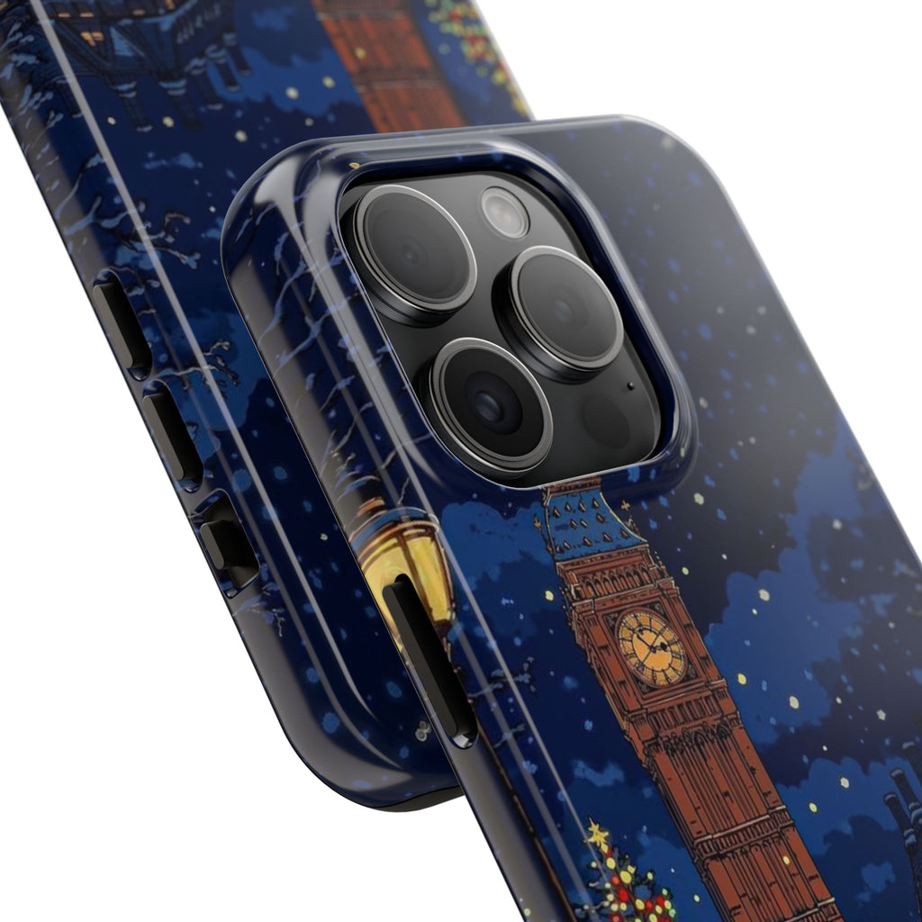 London Christmas Phone Case