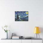 Snoopy Woodstock Starry Canvas