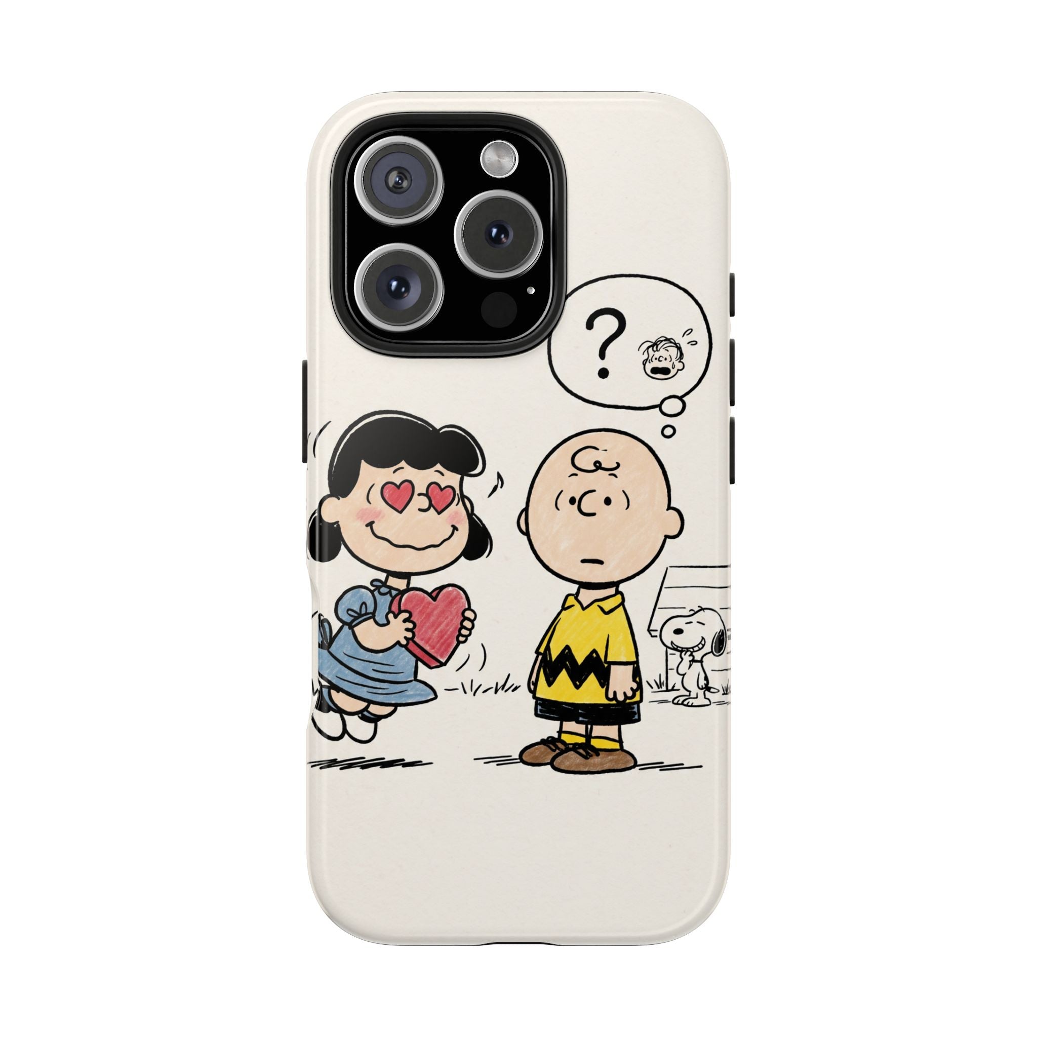 Lucy Heart Eyes Phone Case