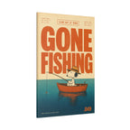 Gone Fishing Canvas