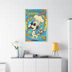 Snack Time Pizza Canvas