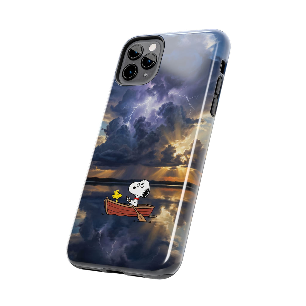 Stormy Rowboat Phone Case