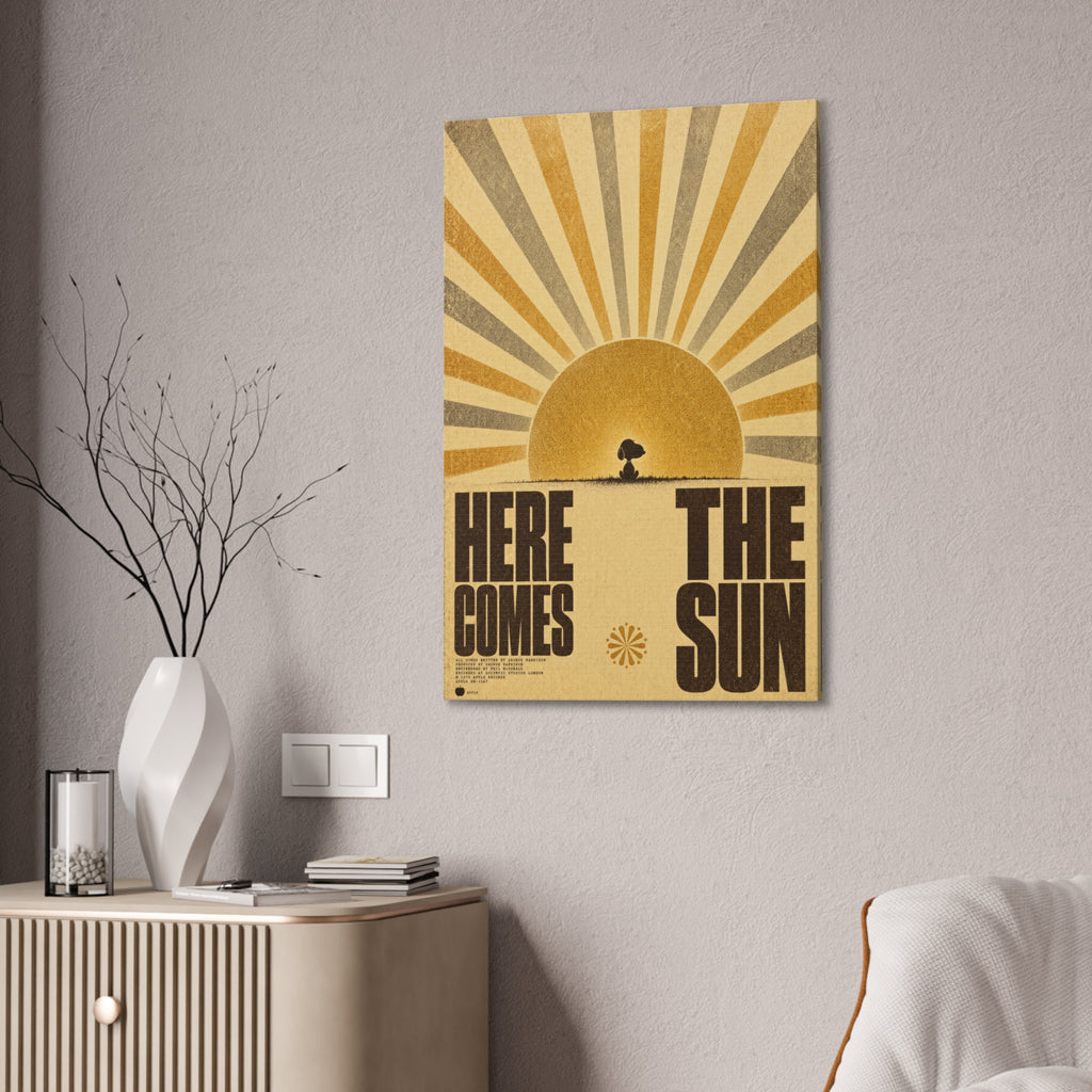 Here Comes The Sun Canvas