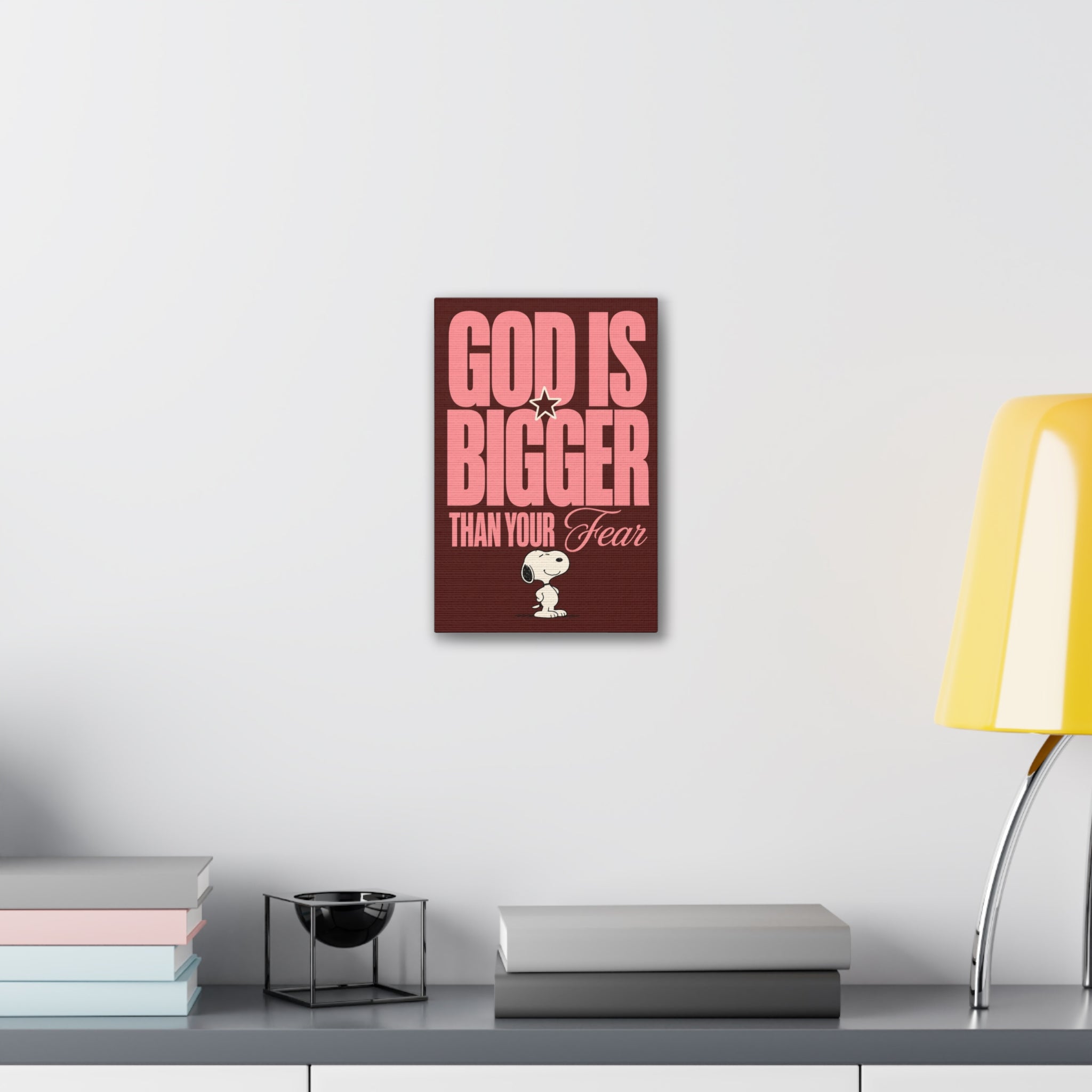 God Is Bigger Canvas