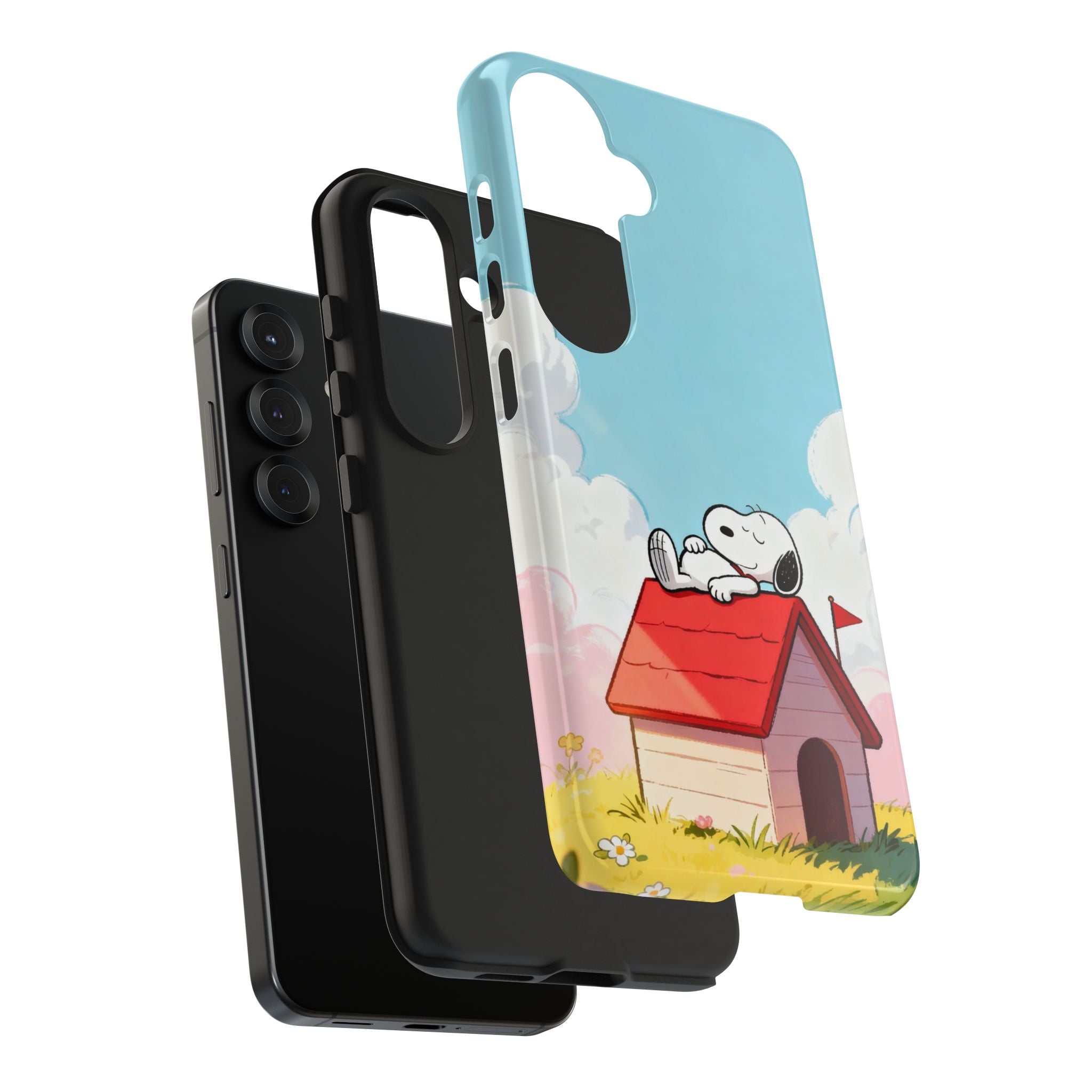 Relaxing Doghouse Phone Case