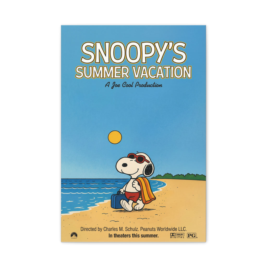 Summer Vacation Canvas