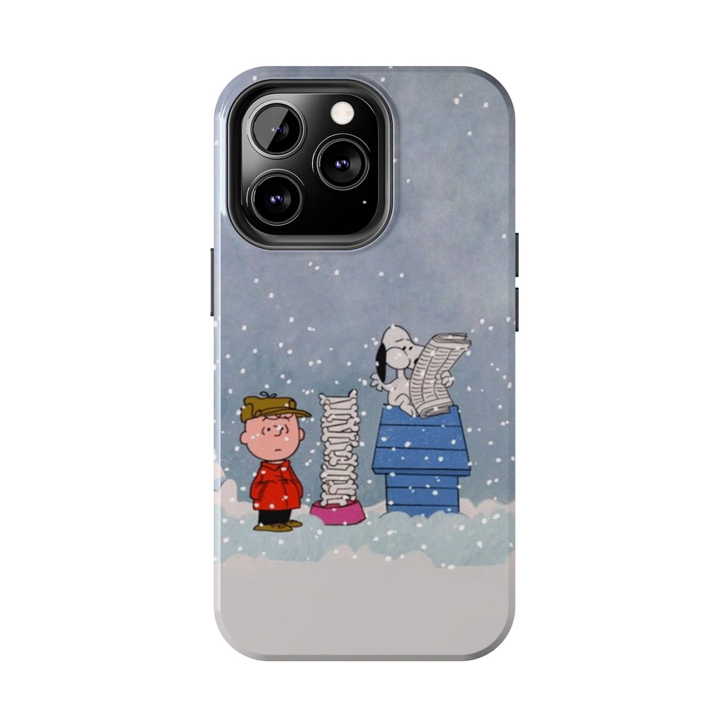 Snowy Reading Phone Case
