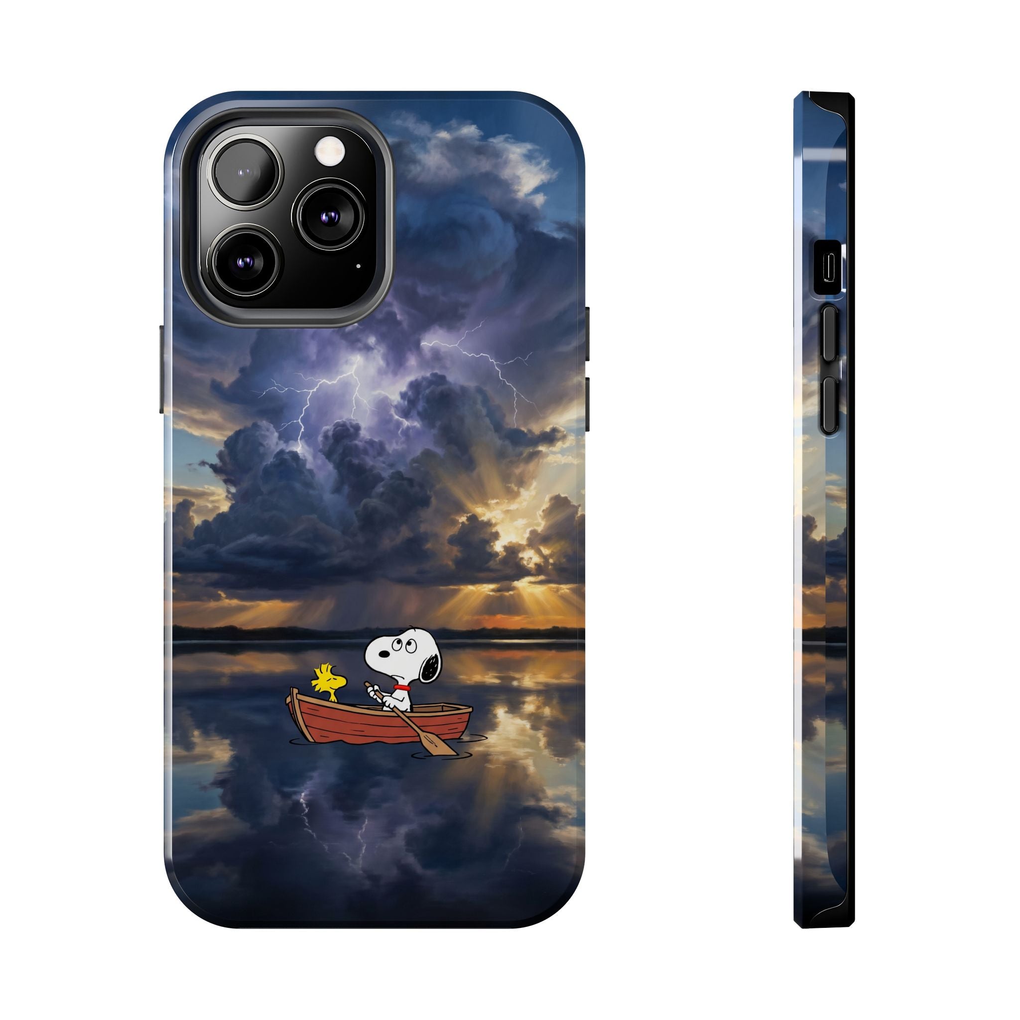 Stormy Rowboat Phone Case