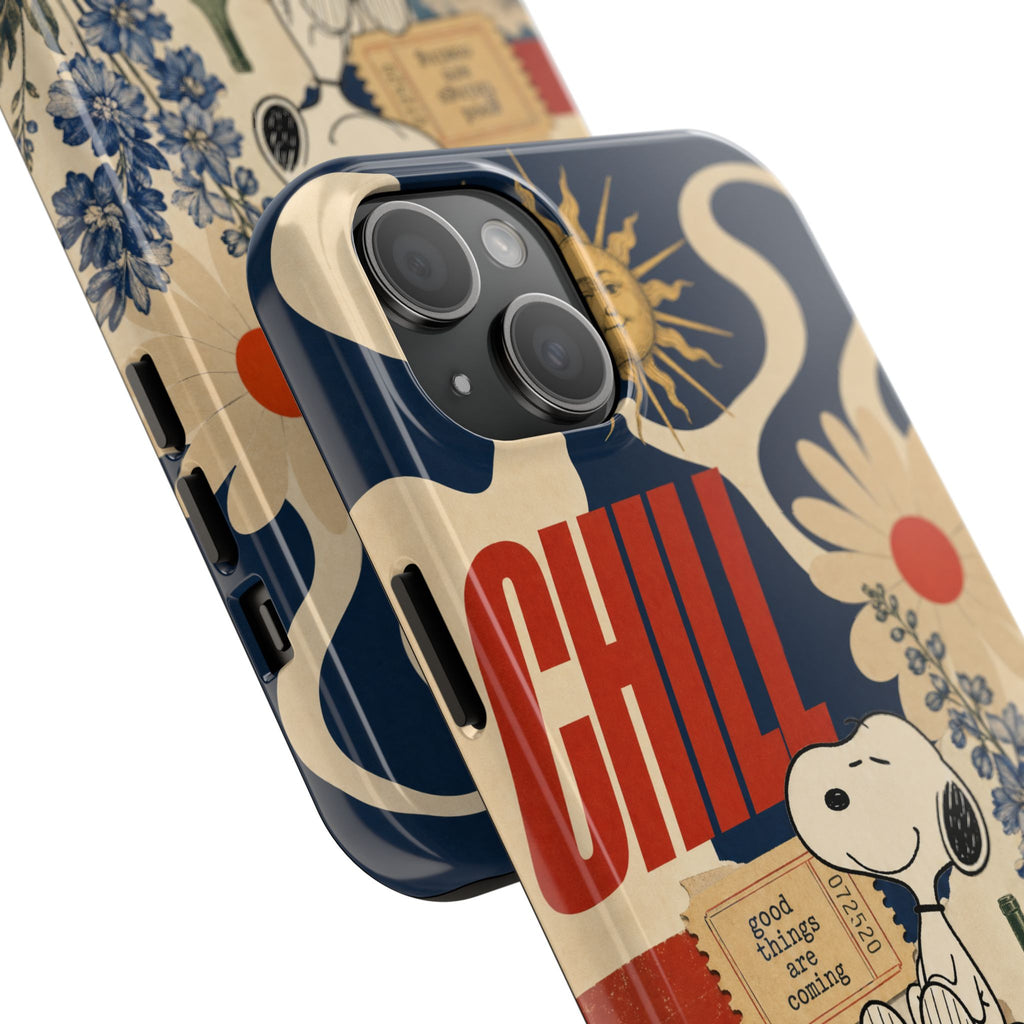 Snoopy Chill Collage Case