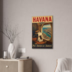 Snoopy Havana Poster Canvas