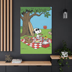 Snoopy Picnic Canvas
