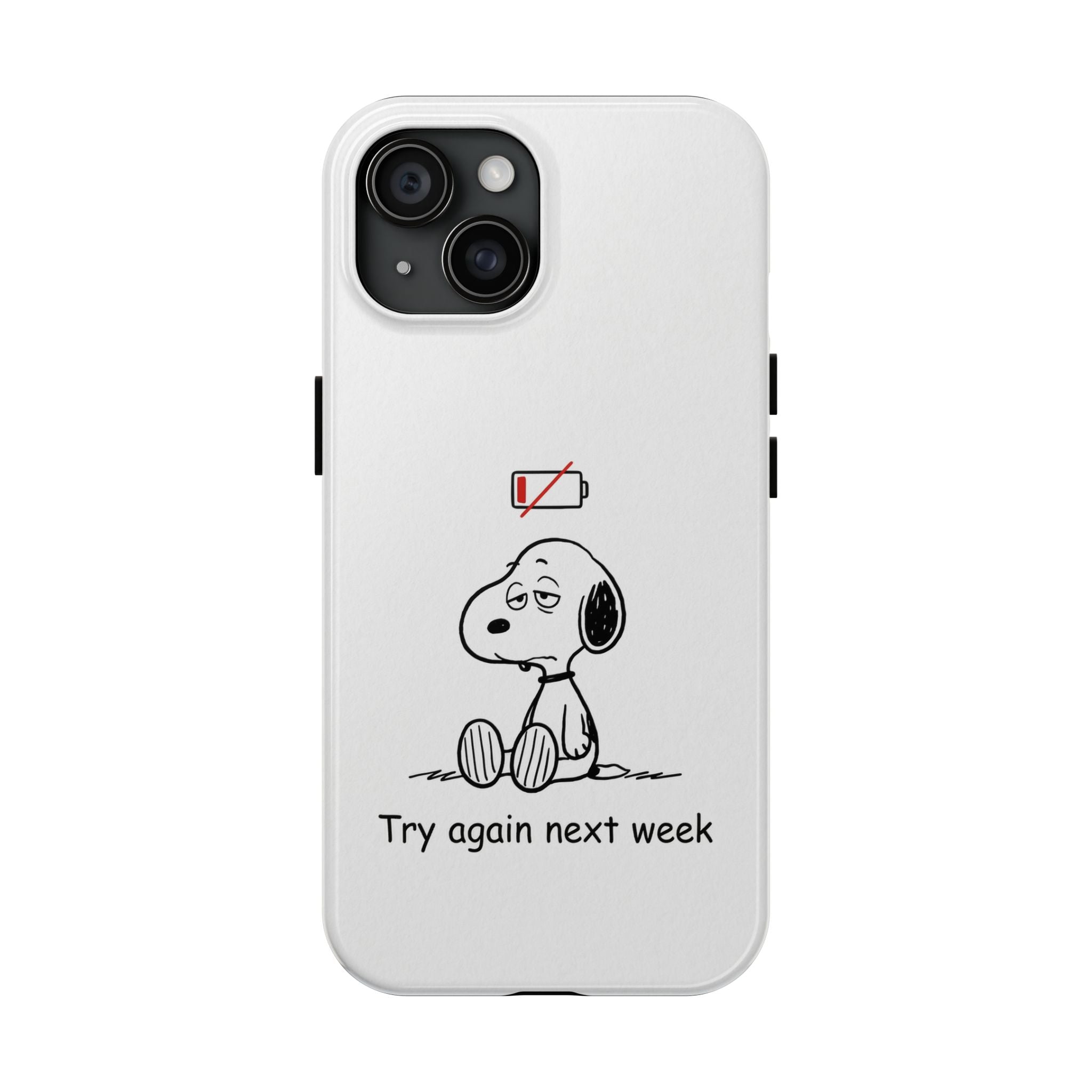 Low Battery Phone Case