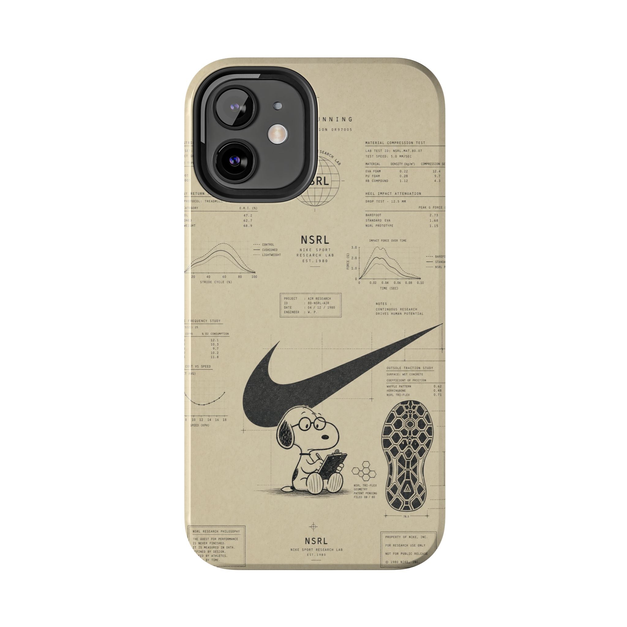 Graph Paper Phone Case