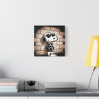 Cool Sunglasses Dog Canvas