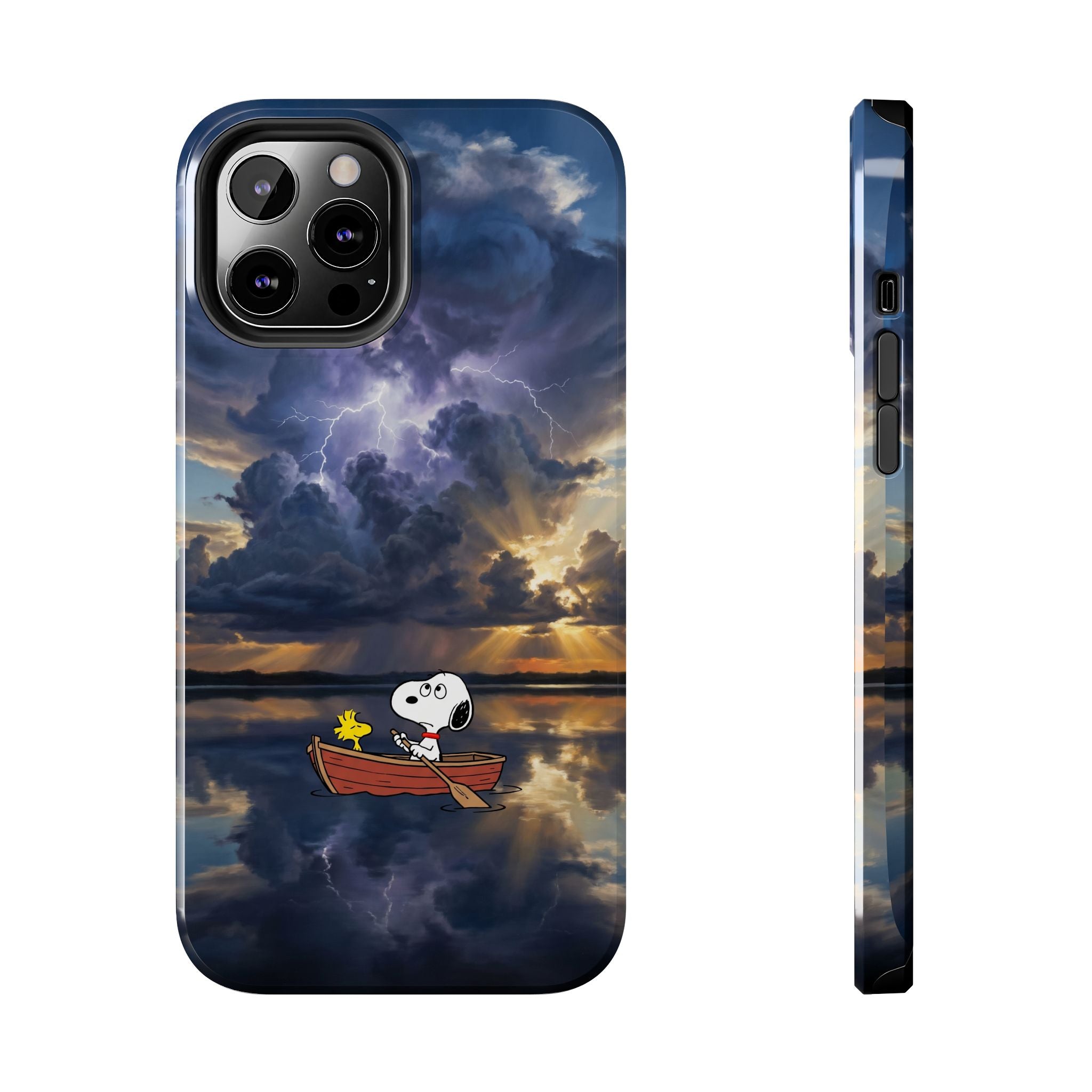 Stormy Rowboat Phone Case