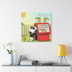 Snoopy Selfies Canvas