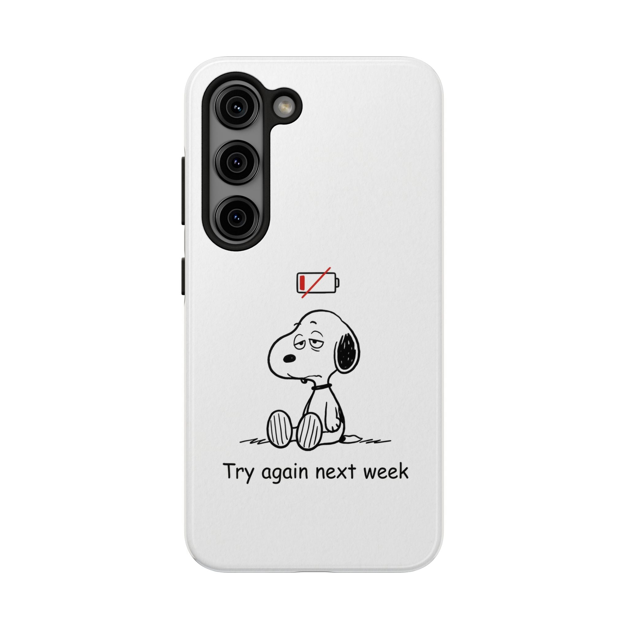Low Battery Phone Case