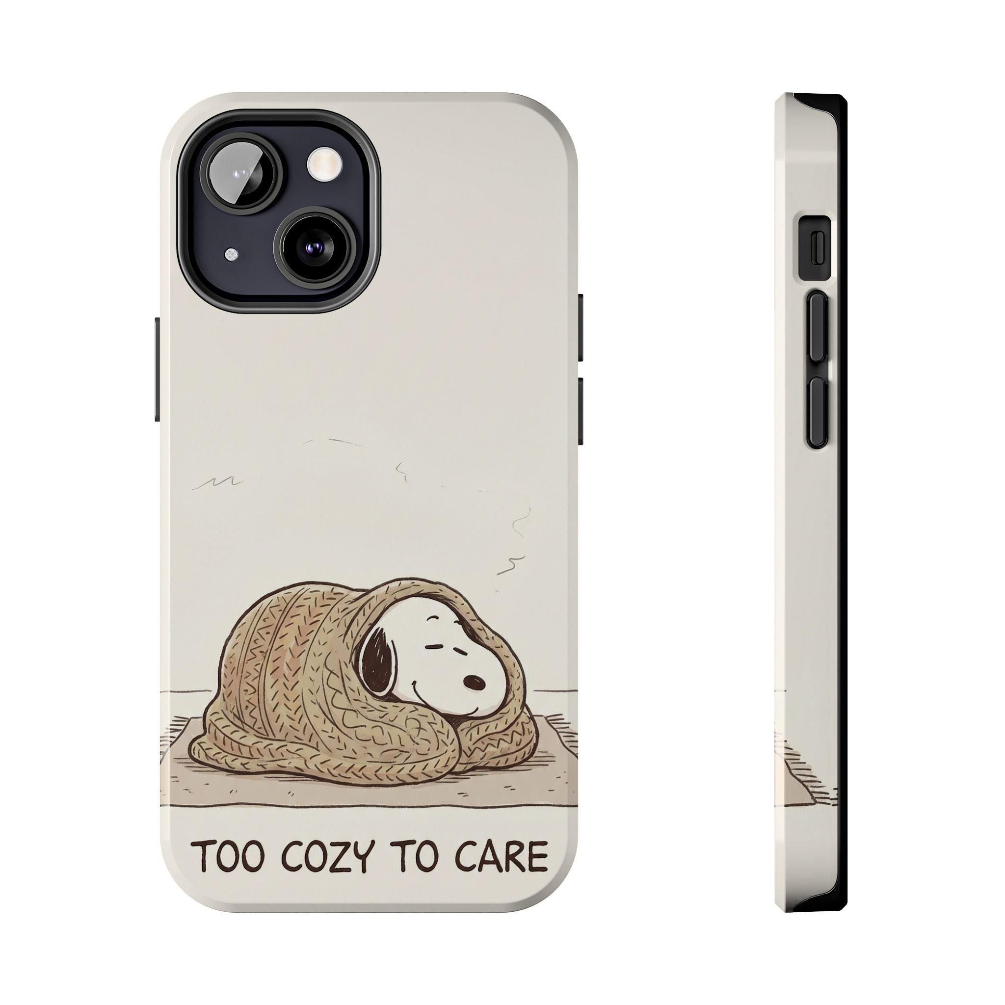 Too Cozy To Care Case