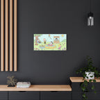 Peanuts Summer Yard Canvas