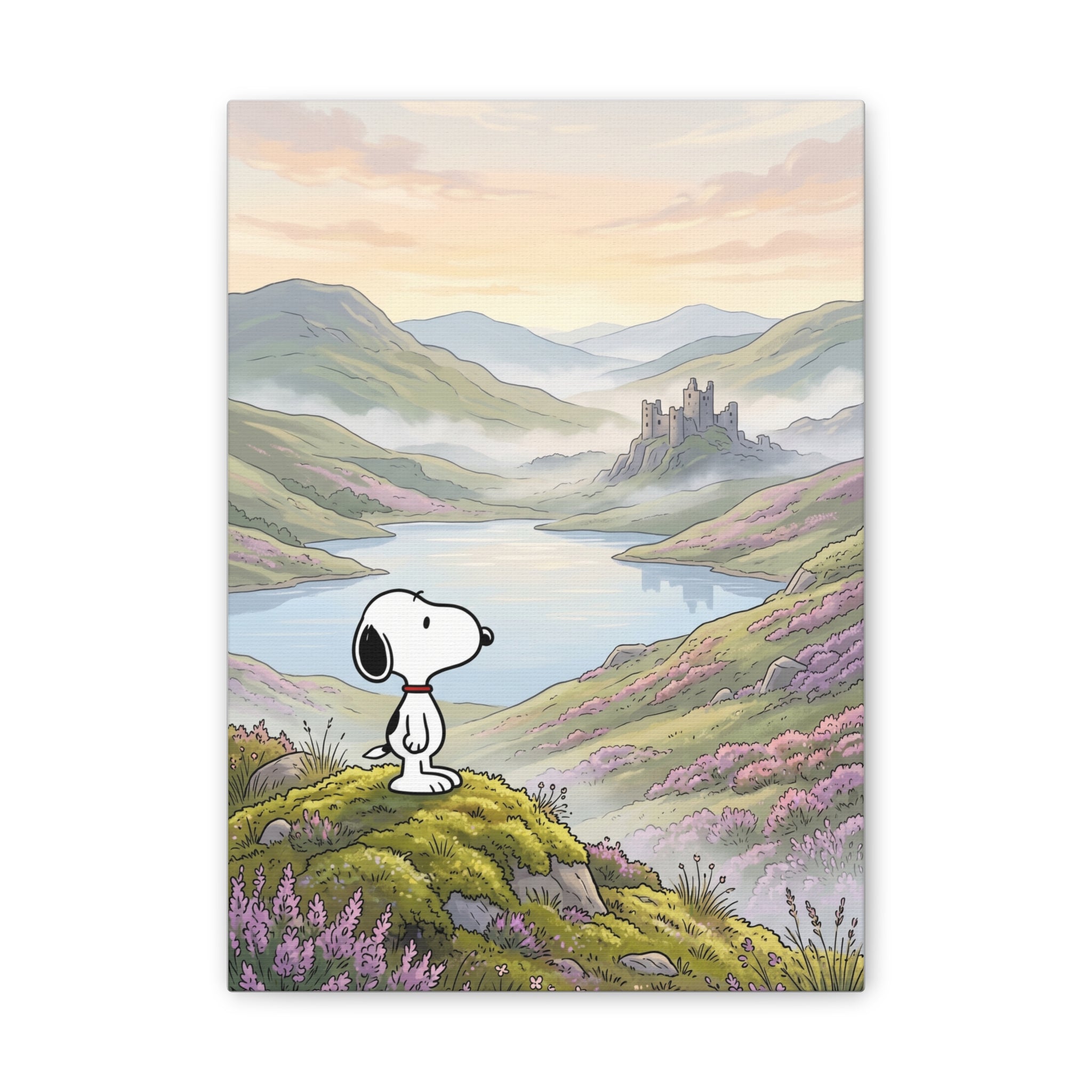 Scenic Lake Canvas