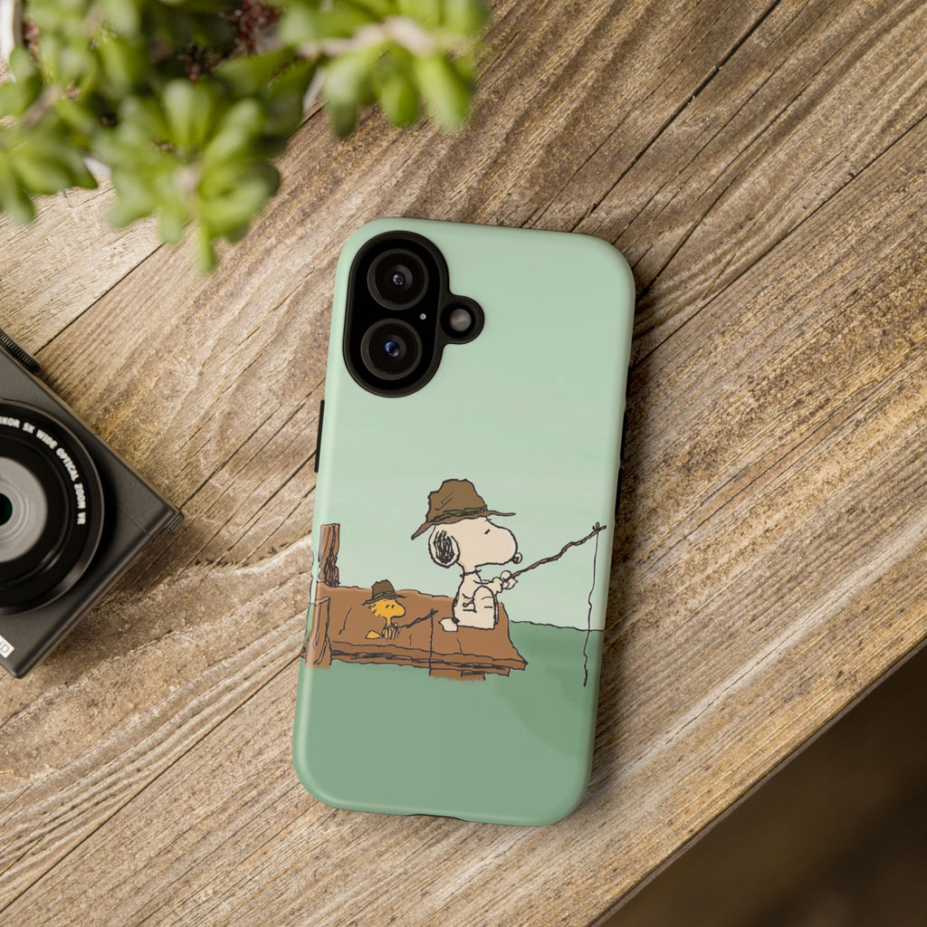 Snoopy Fishing Phone Case