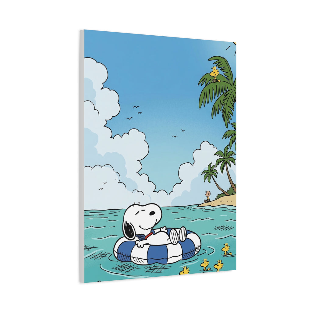 Inner Tube Float Canvas