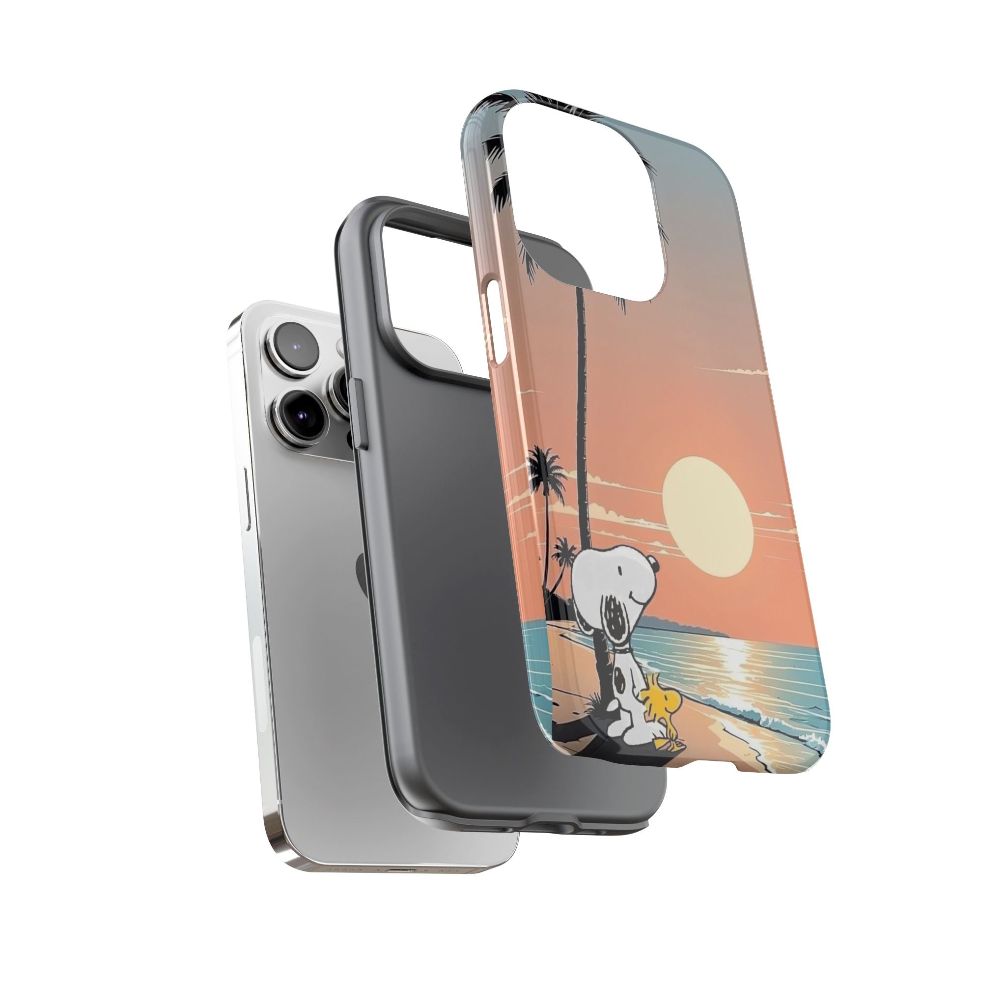 Snoopy Beach Sunset Phone Case