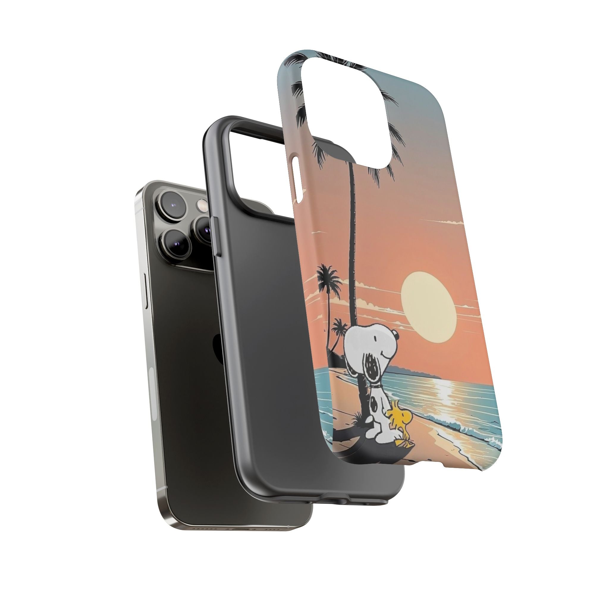 Snoopy Beach Sunset Phone Case