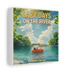 Lazy River Days Canvas