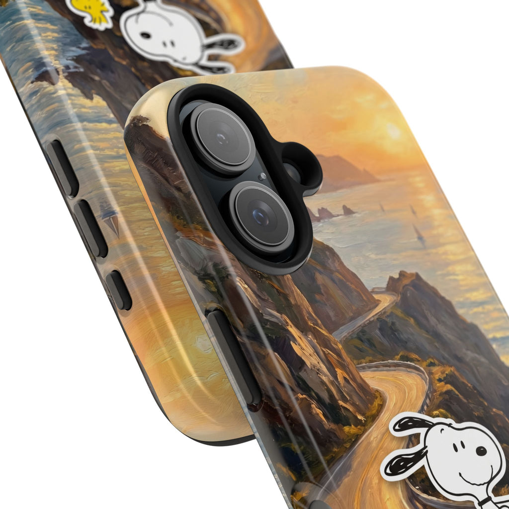 Snoopy Woodstock Bicycle Phone Case