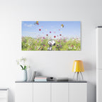Autumn Leaf Pile Canvas