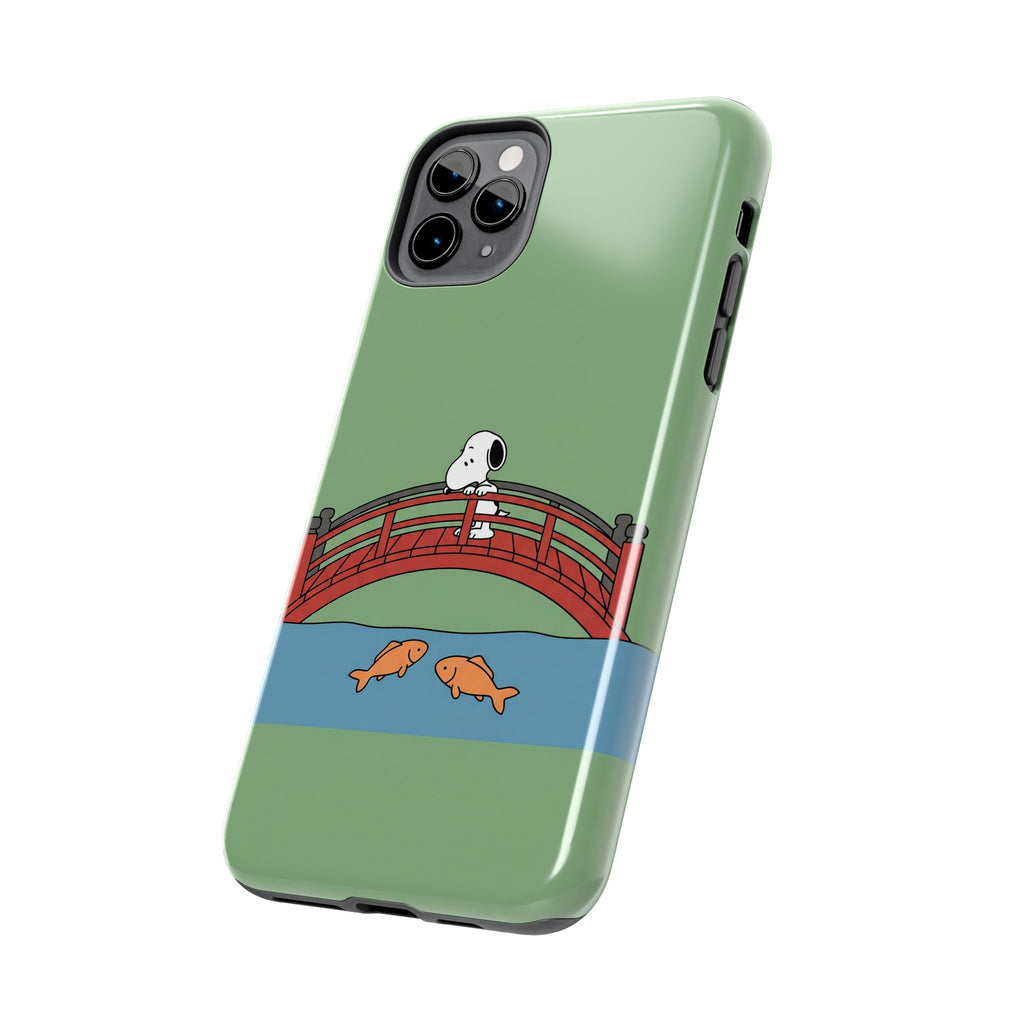 Koi Bridge Phone Case