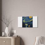 Snoopy Paris Autumn Canvas