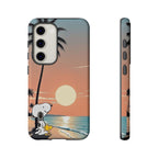 Snoopy Beach Sunset Phone Case